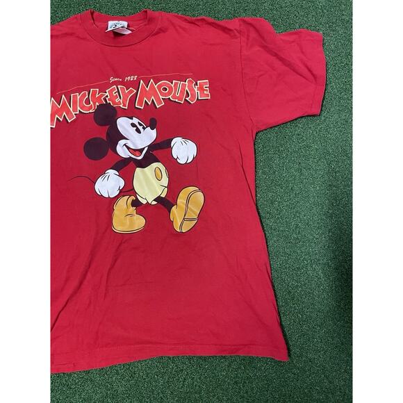 Mickey Mouse Red New Sample T-Shirt w/Yellow Pants Rare from Mickey & Co Vintage - Picture 3 of 7